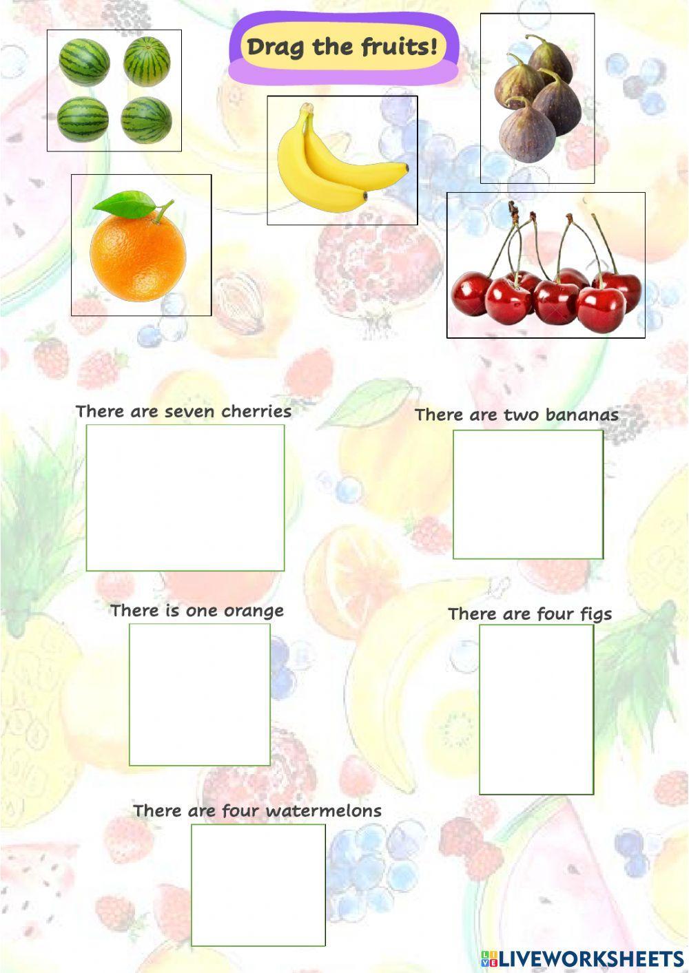 Kids 4 - Match Fruits