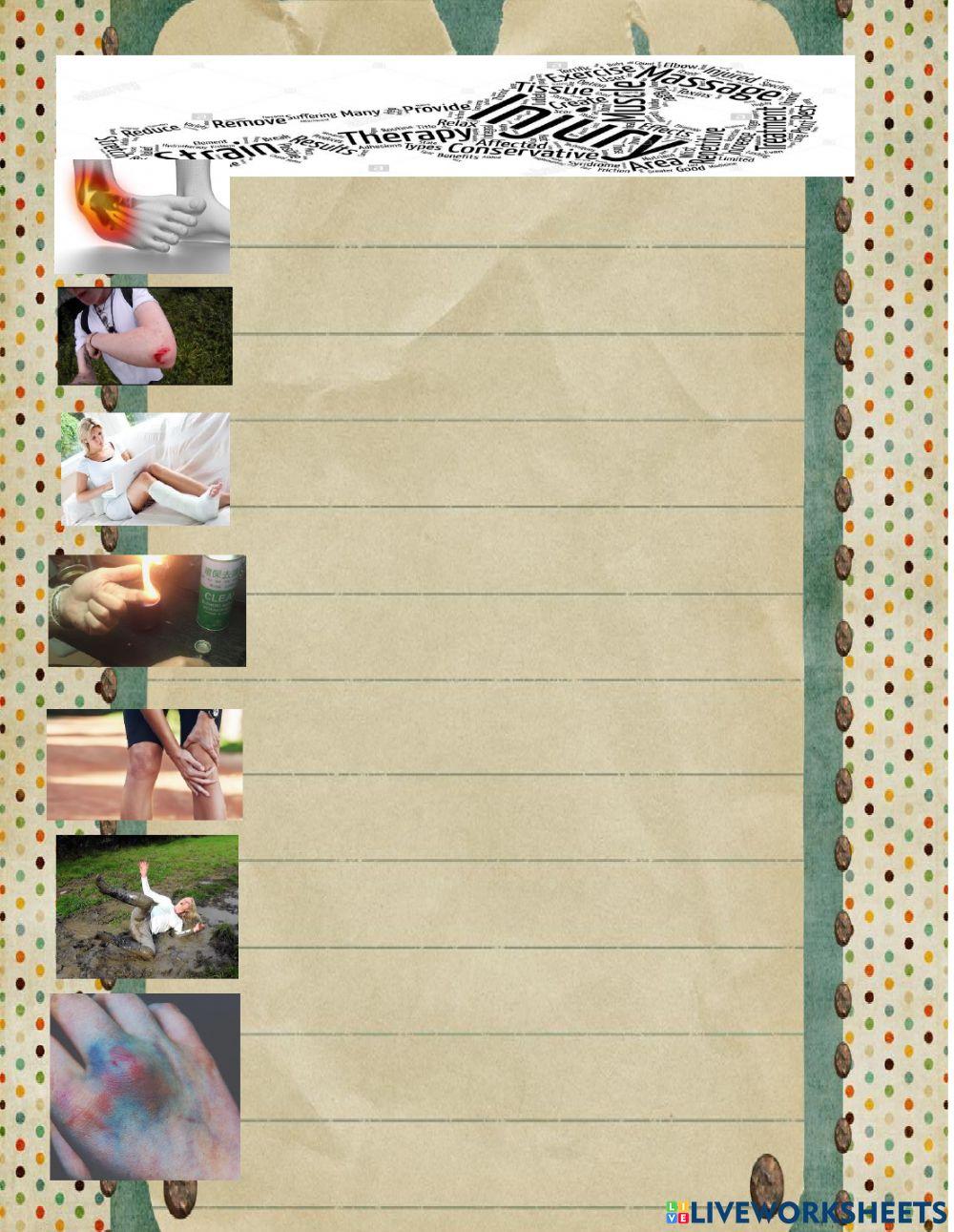 Injuriesand accidents