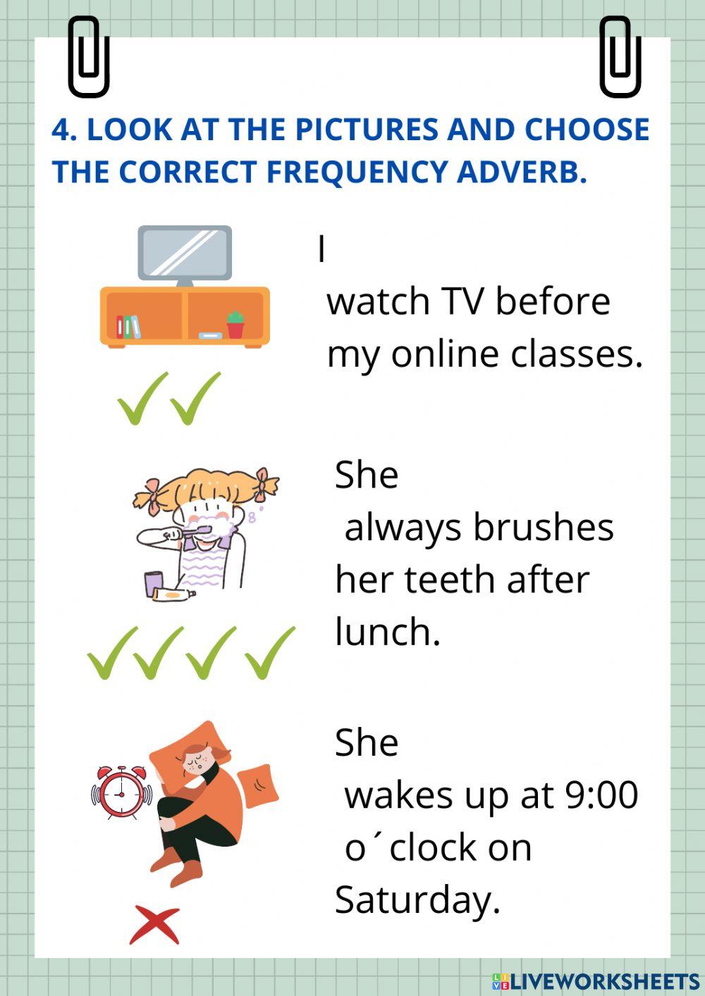 English exam 4th grade
