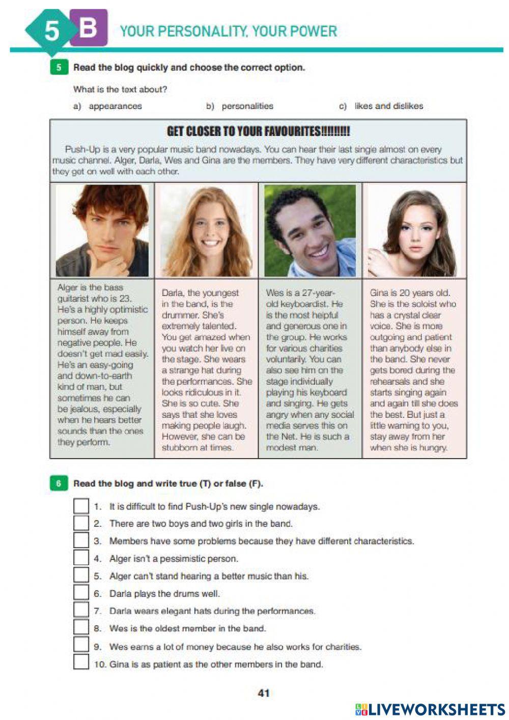 Teenwise workbook part 5B