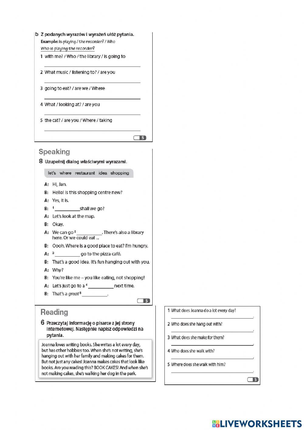 Unit 4 Everyday life