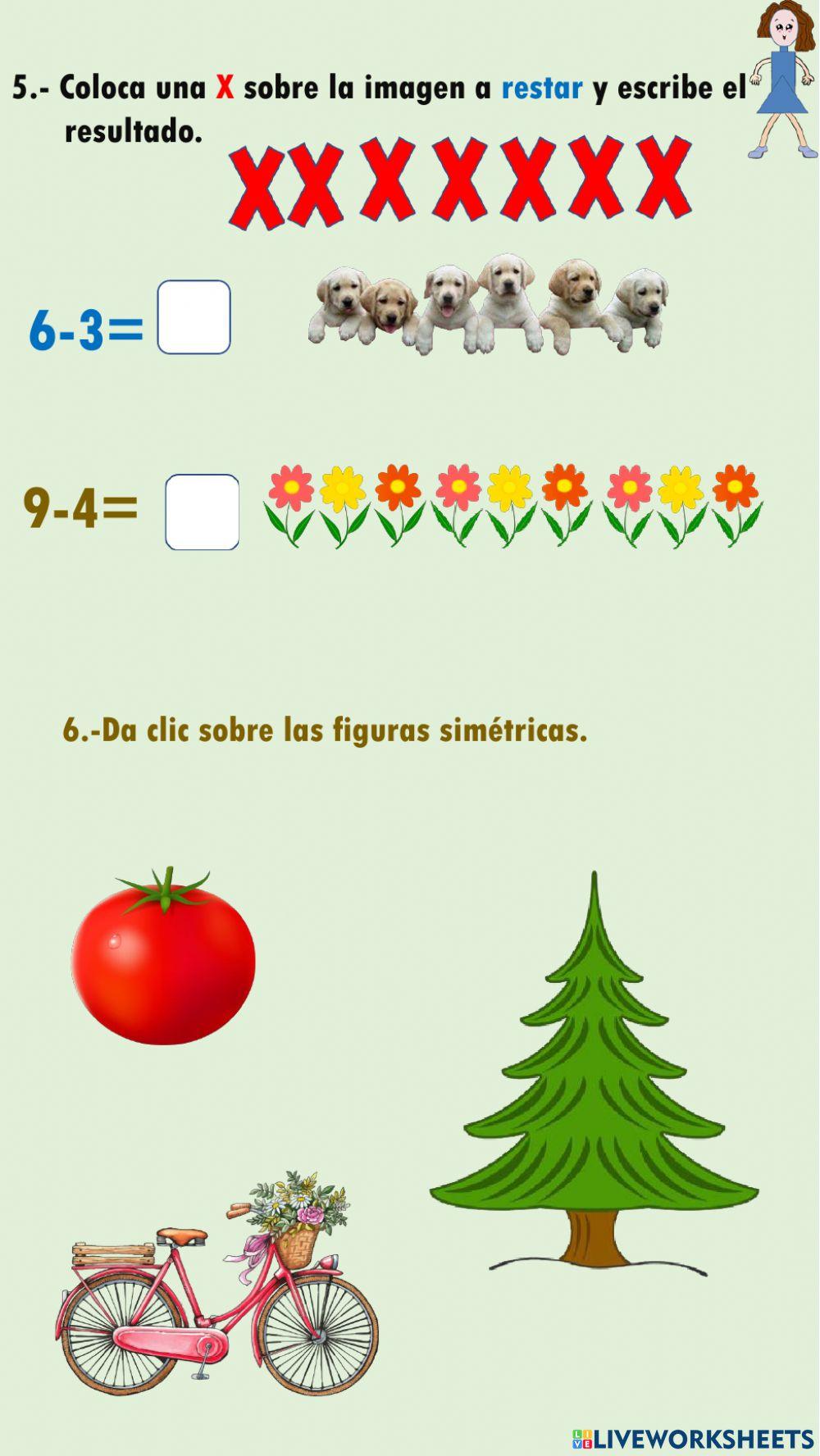 examen lógico matemáticas