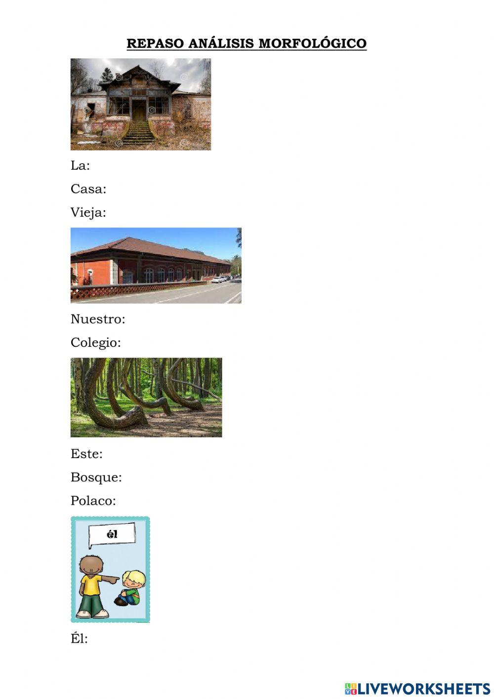 Análisis morfológico