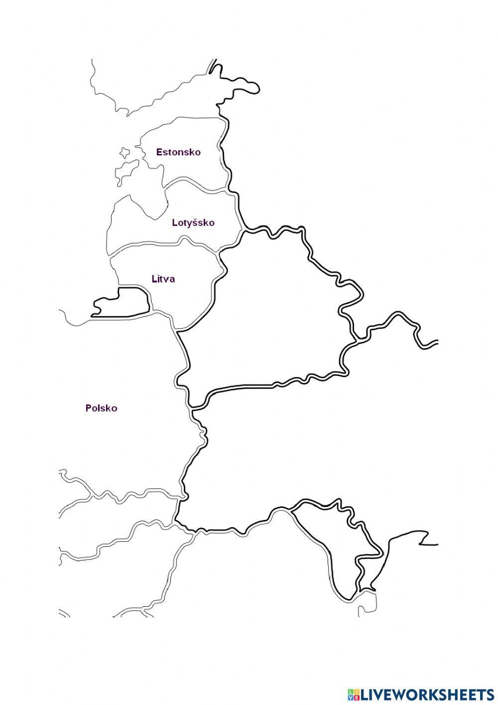 Evropa - státy východní Evropy