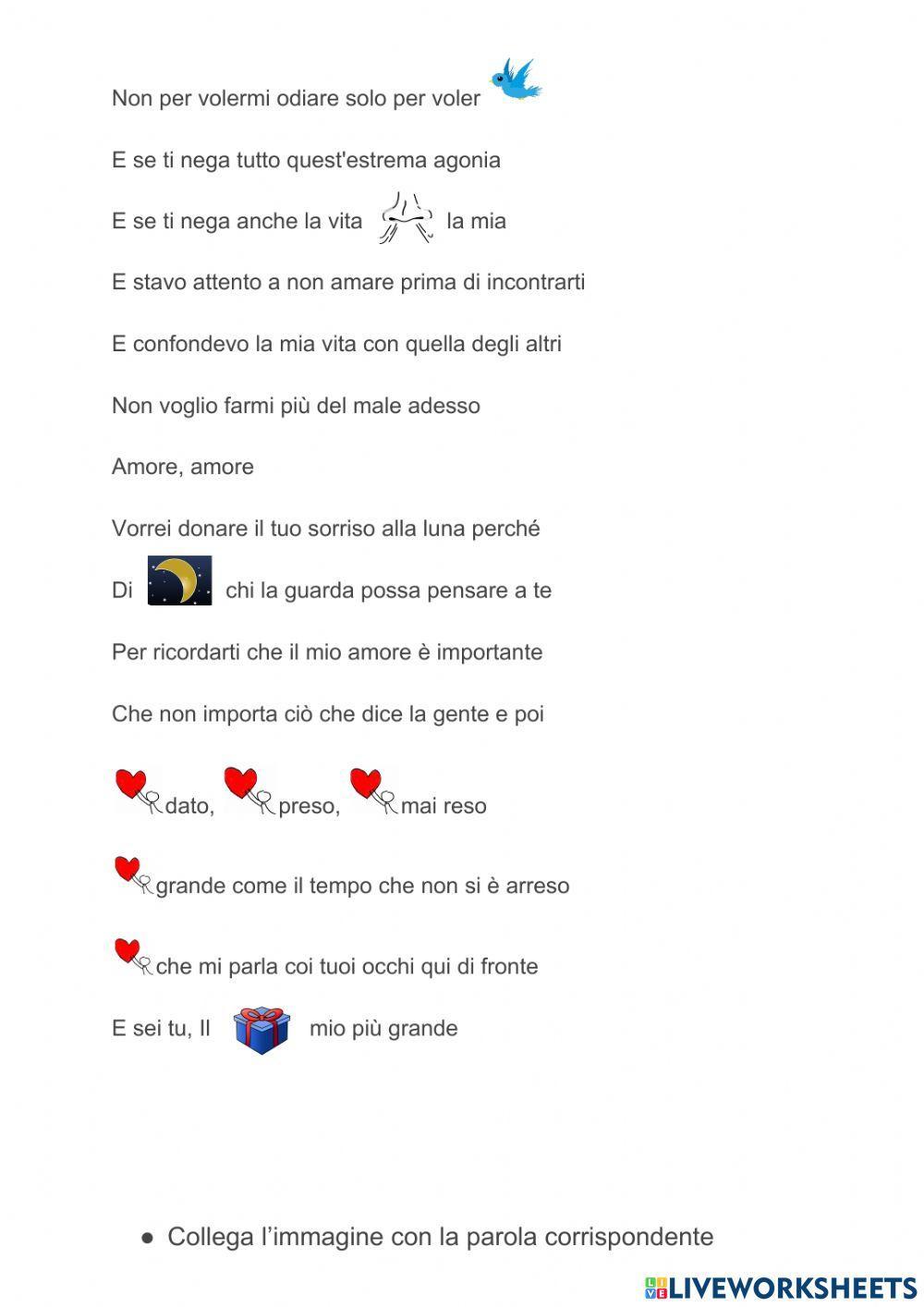 Canzone: Il Regalo Più Grande - Tiziano Ferro Canzone: Il Regalo Più Grande - Tiziano Ferro