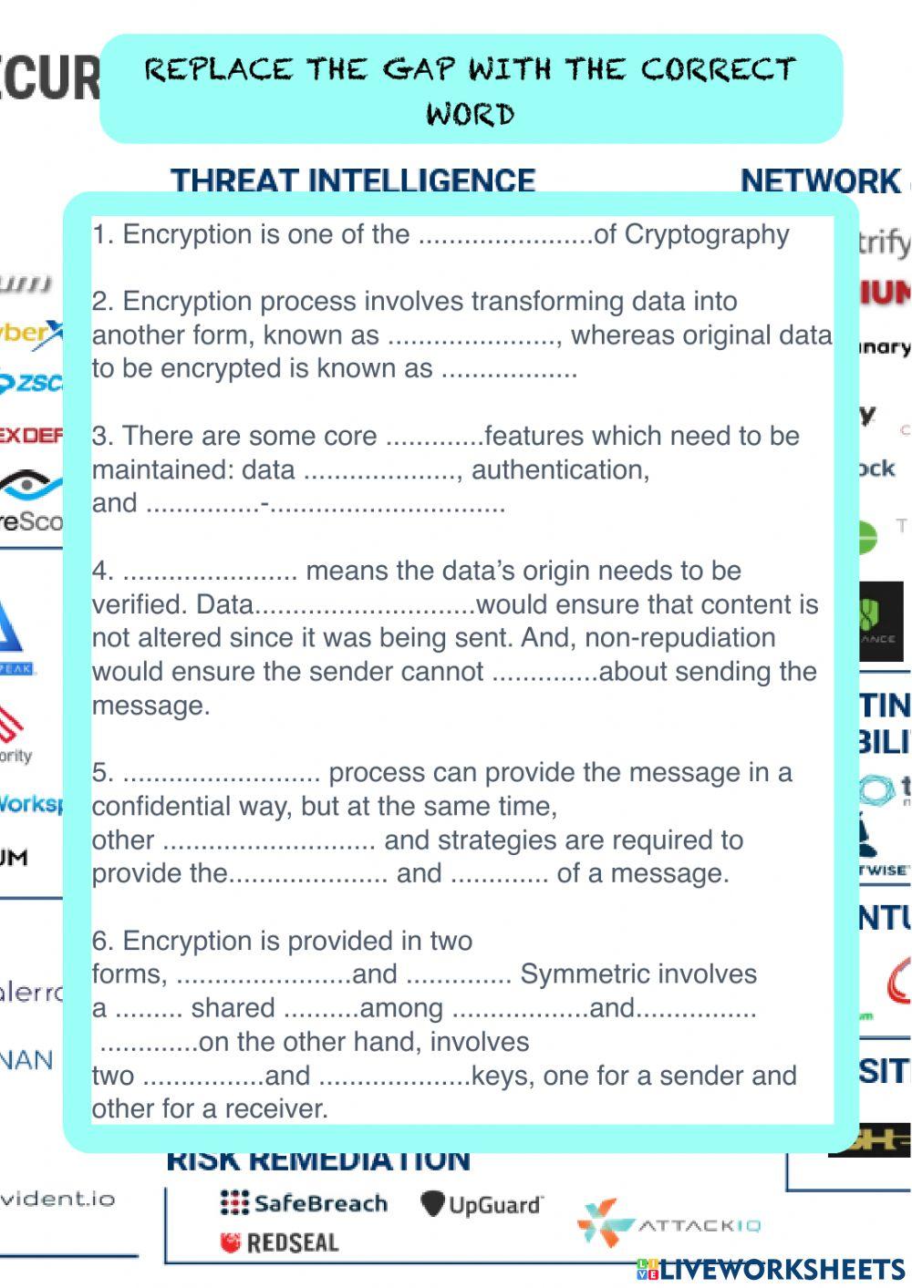 Encryption and decryption
