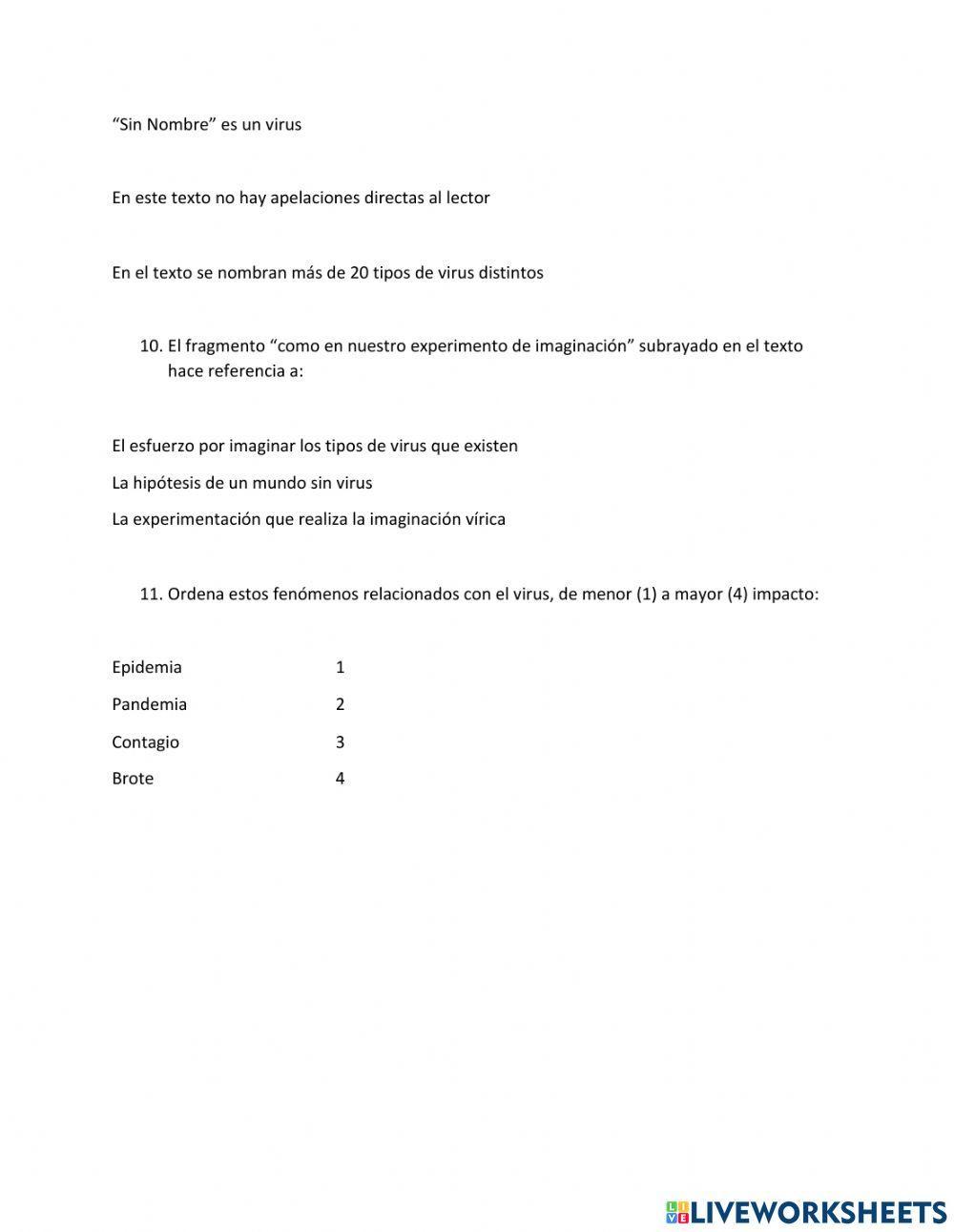 Comprensión lectora National Geographic