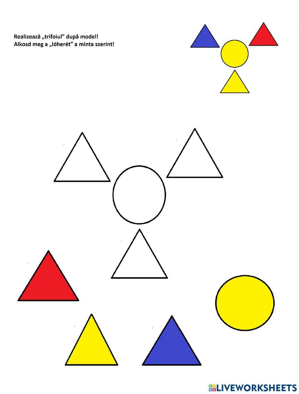 Formák és színek- Forme și culori- Shapes and colors