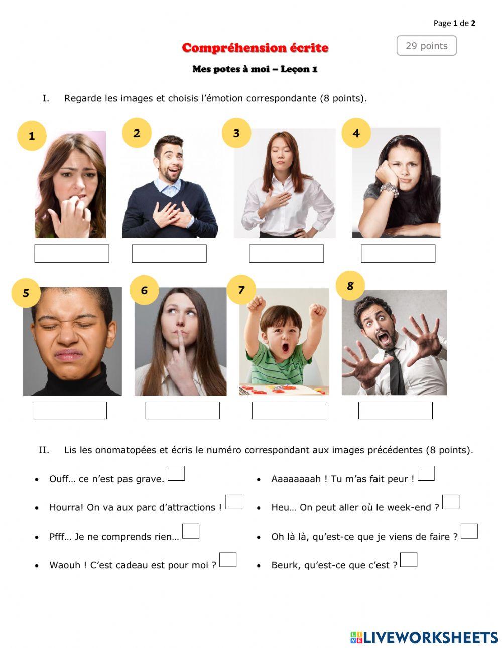 Mes potes à moi Leçon 1 - Oh là là!