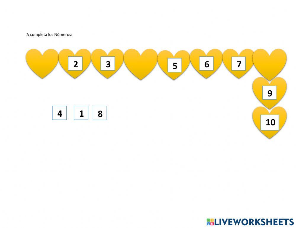 A completar Números