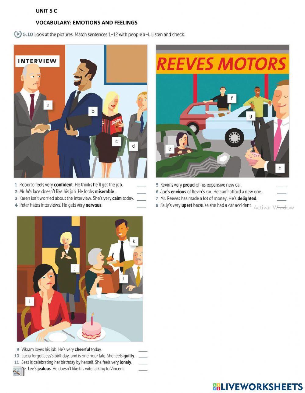 I 3 Unit 5 C Vocabulary and Reading