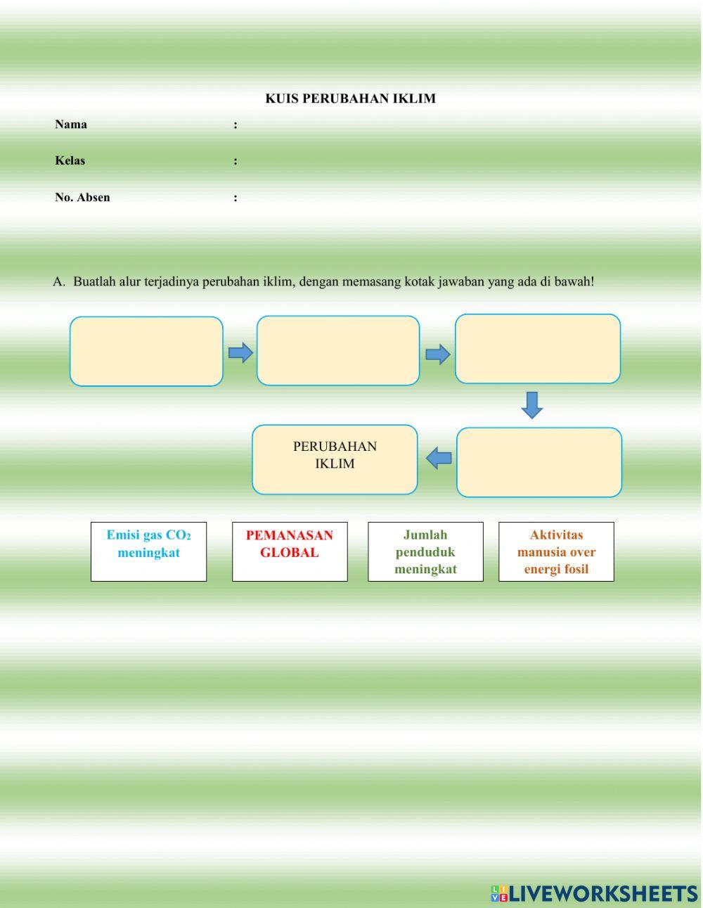 Kuis Perubahan Iklim