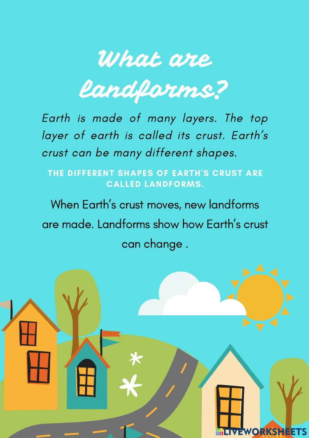 Landforms