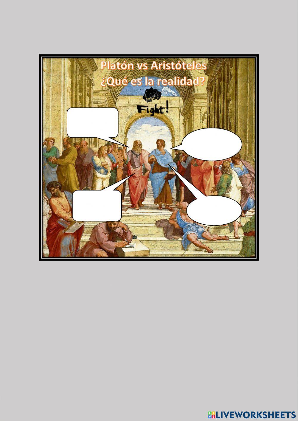Platón VS Aristóteles