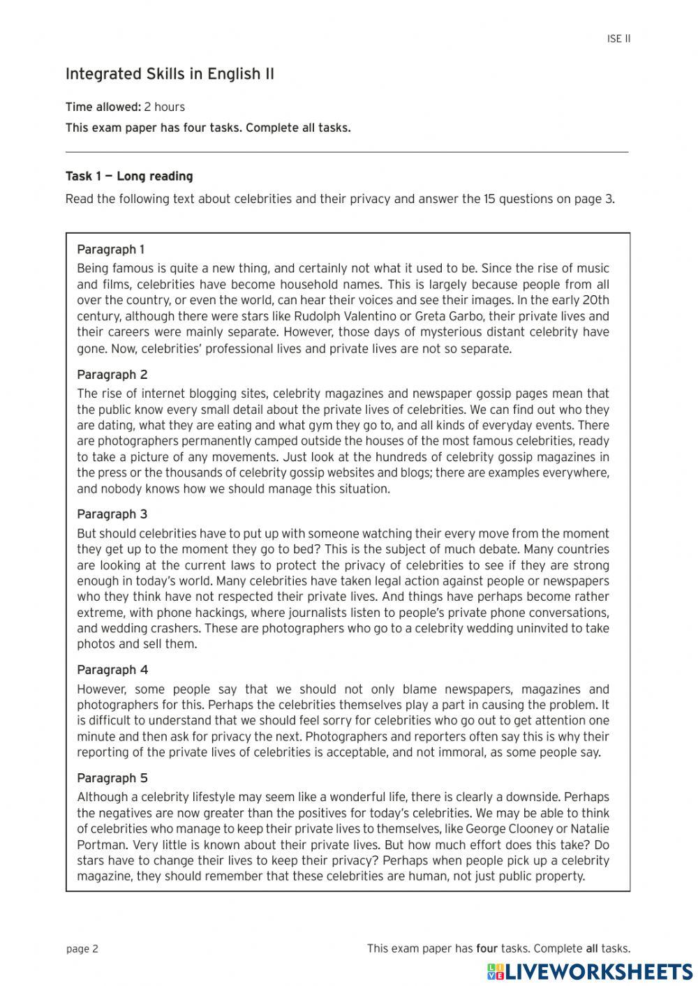 ISE2.2 FIRST TERM EXAM