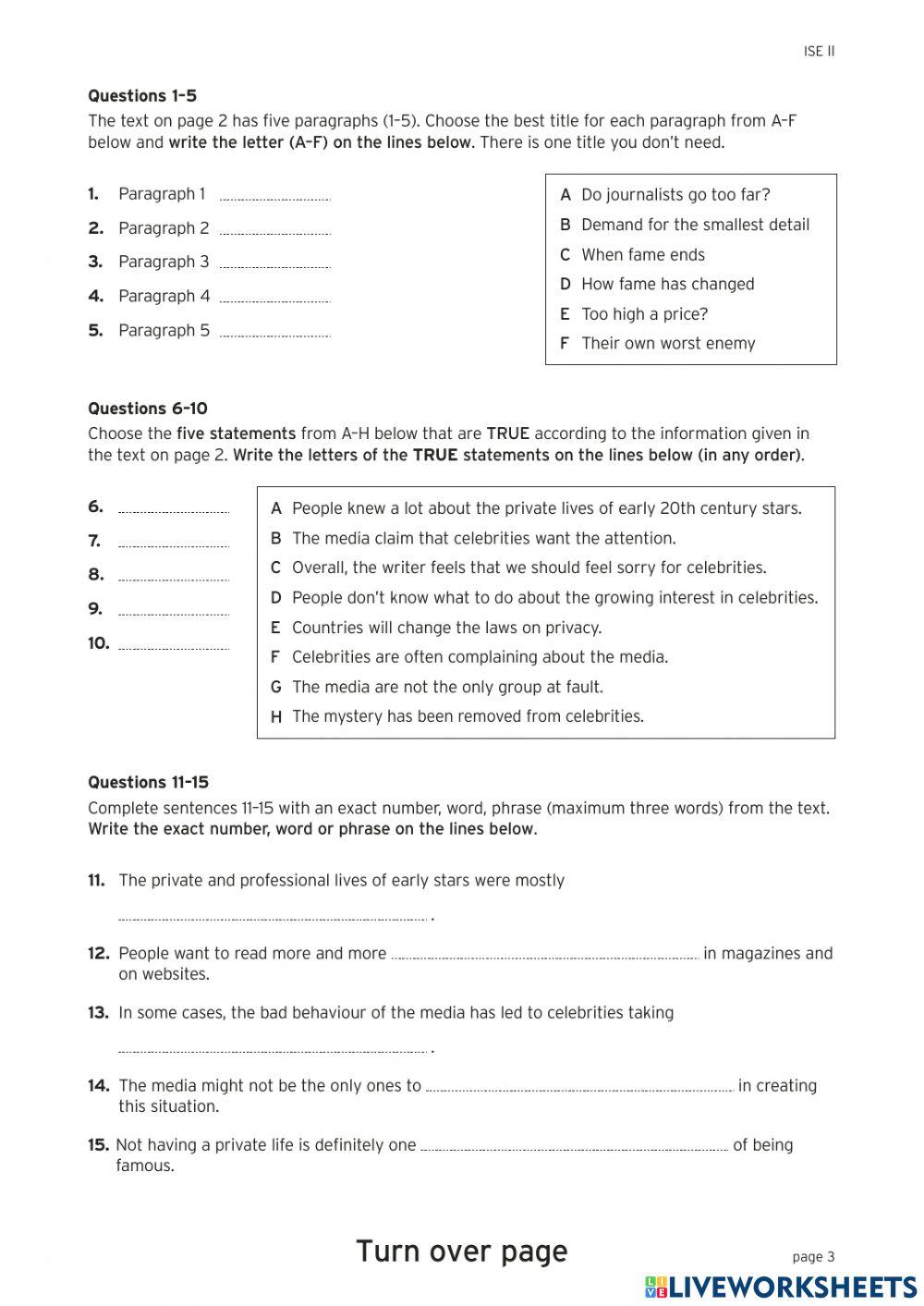 ISE2.2 FIRST TERM EXAM