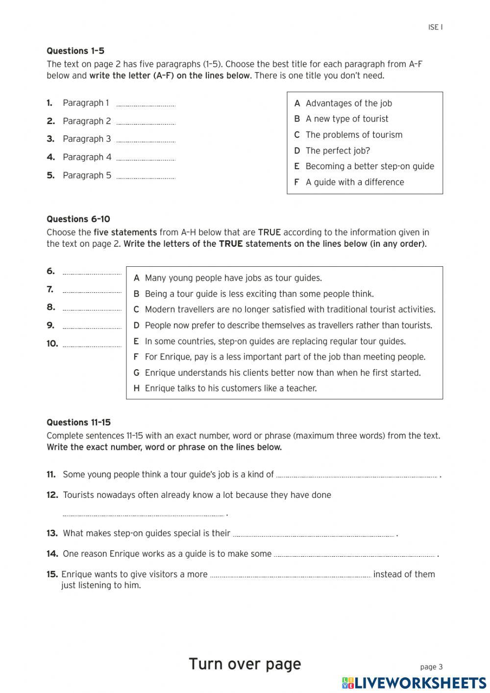 ISE1.2 FIRST TERM EXAM