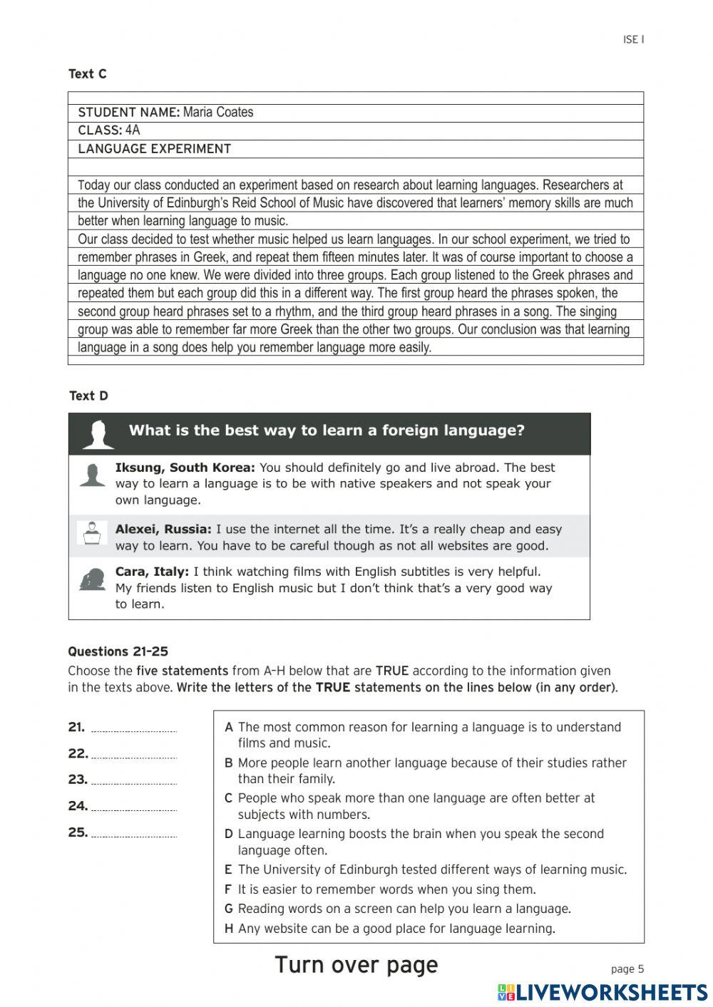ISE1.2 FIRST TERM EXAM