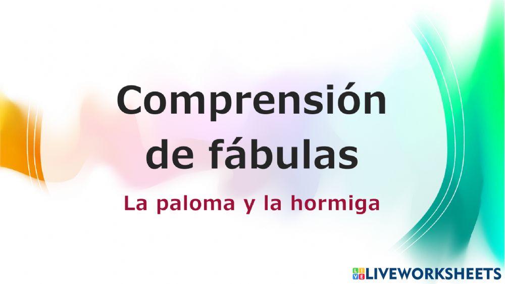 Comprensión Lectora