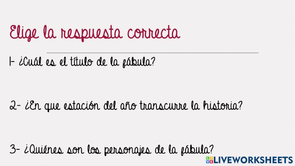 Comprensión Lectora