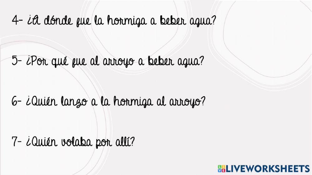 Comprensión Lectora