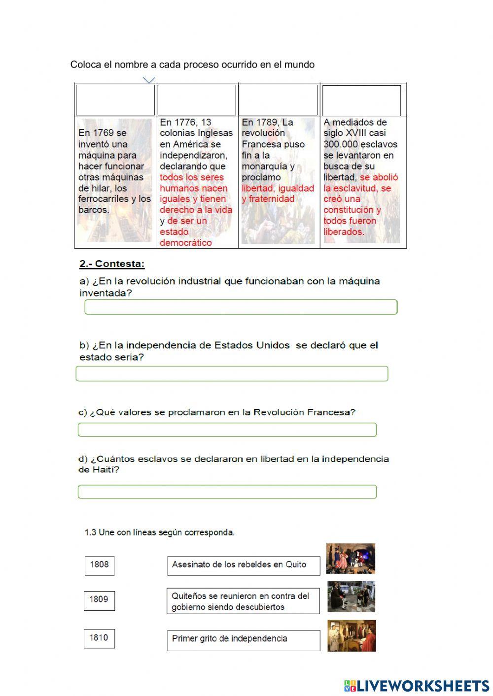 Proceso de independencia
