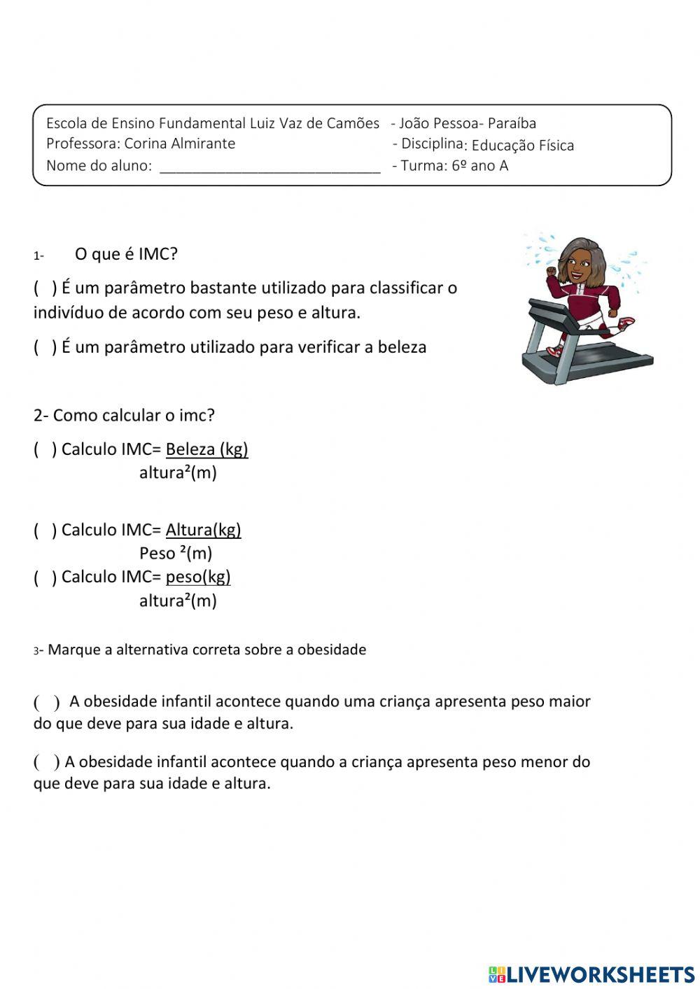 2ª atividade 1° bimestre 6º ano 2021