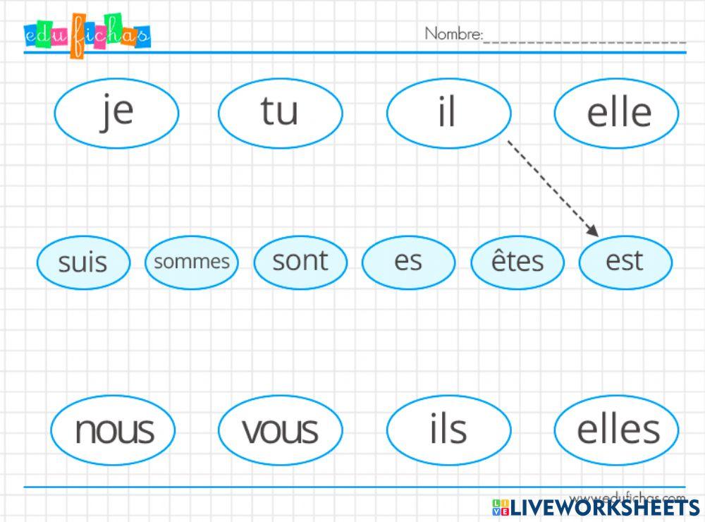 4729556 Verb être Beckygrape LiveWorksheets