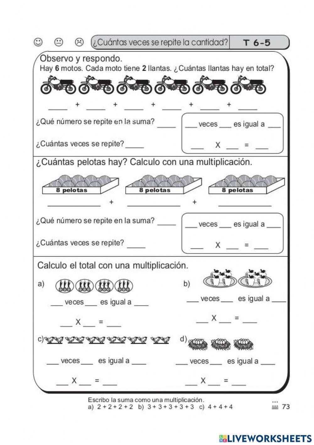 Primcipios Multiplicación