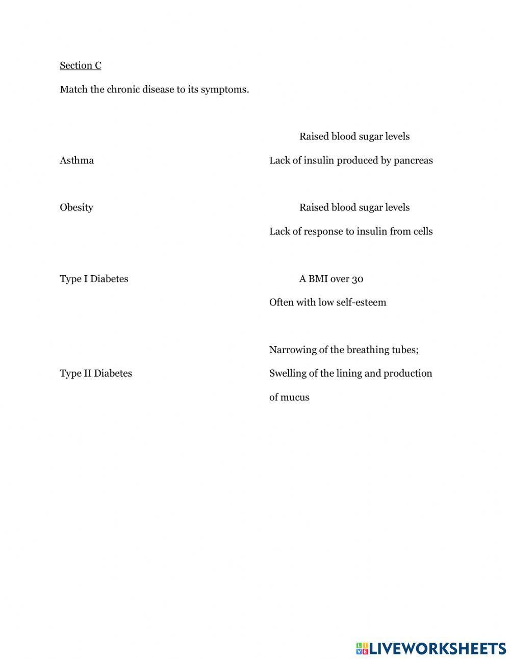 Health - Disease Assessment