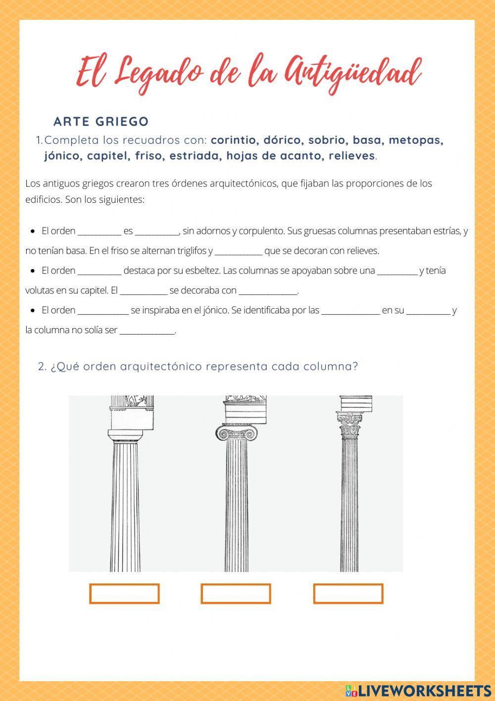 El legado de la antigüedad 1