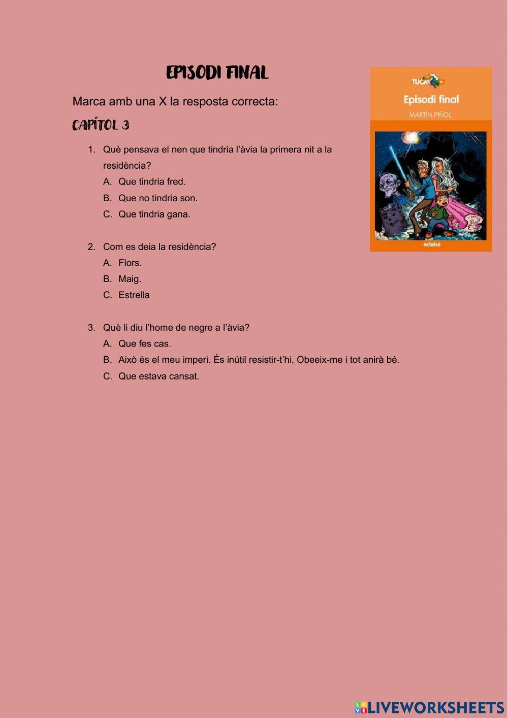 Episodi final (capítol 3)