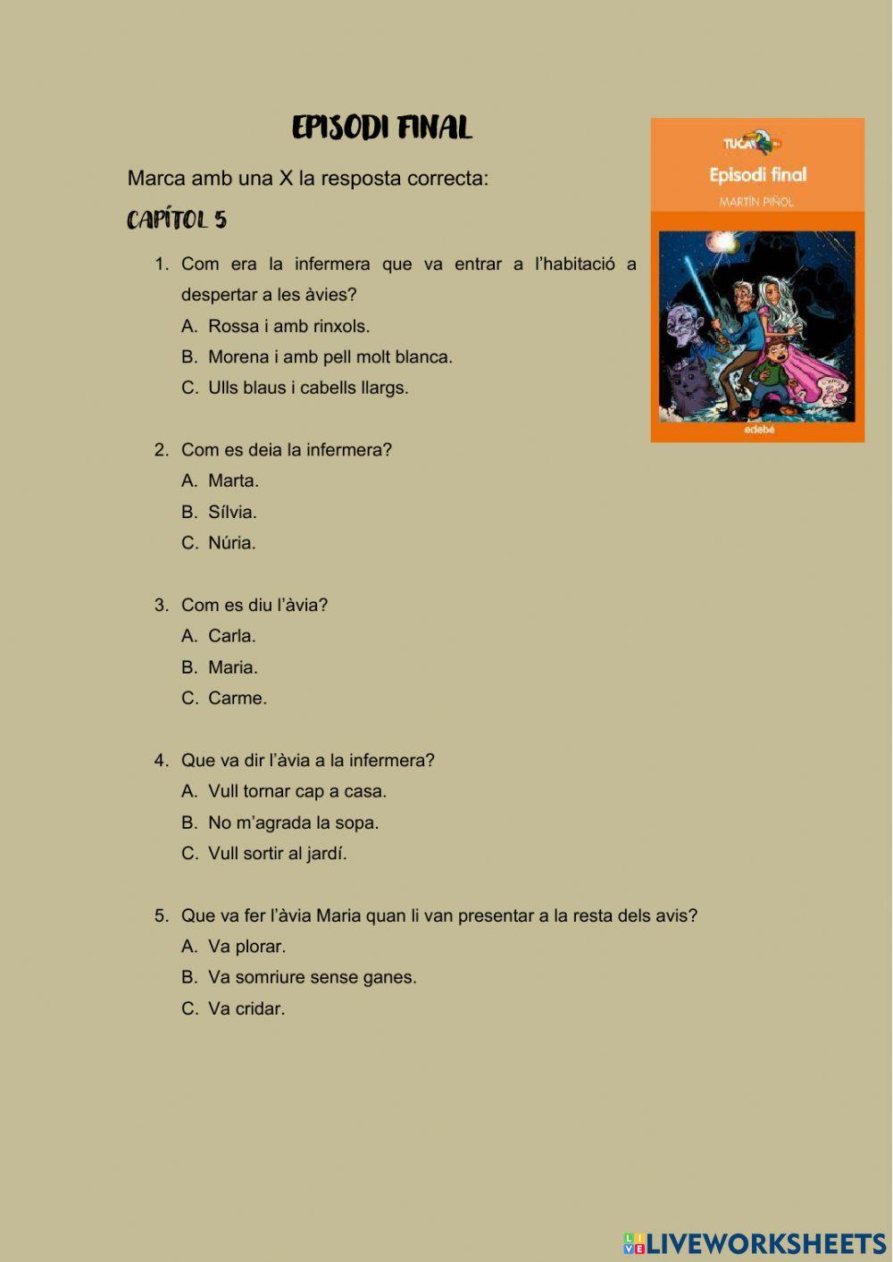 Episodi final (capítol 5)