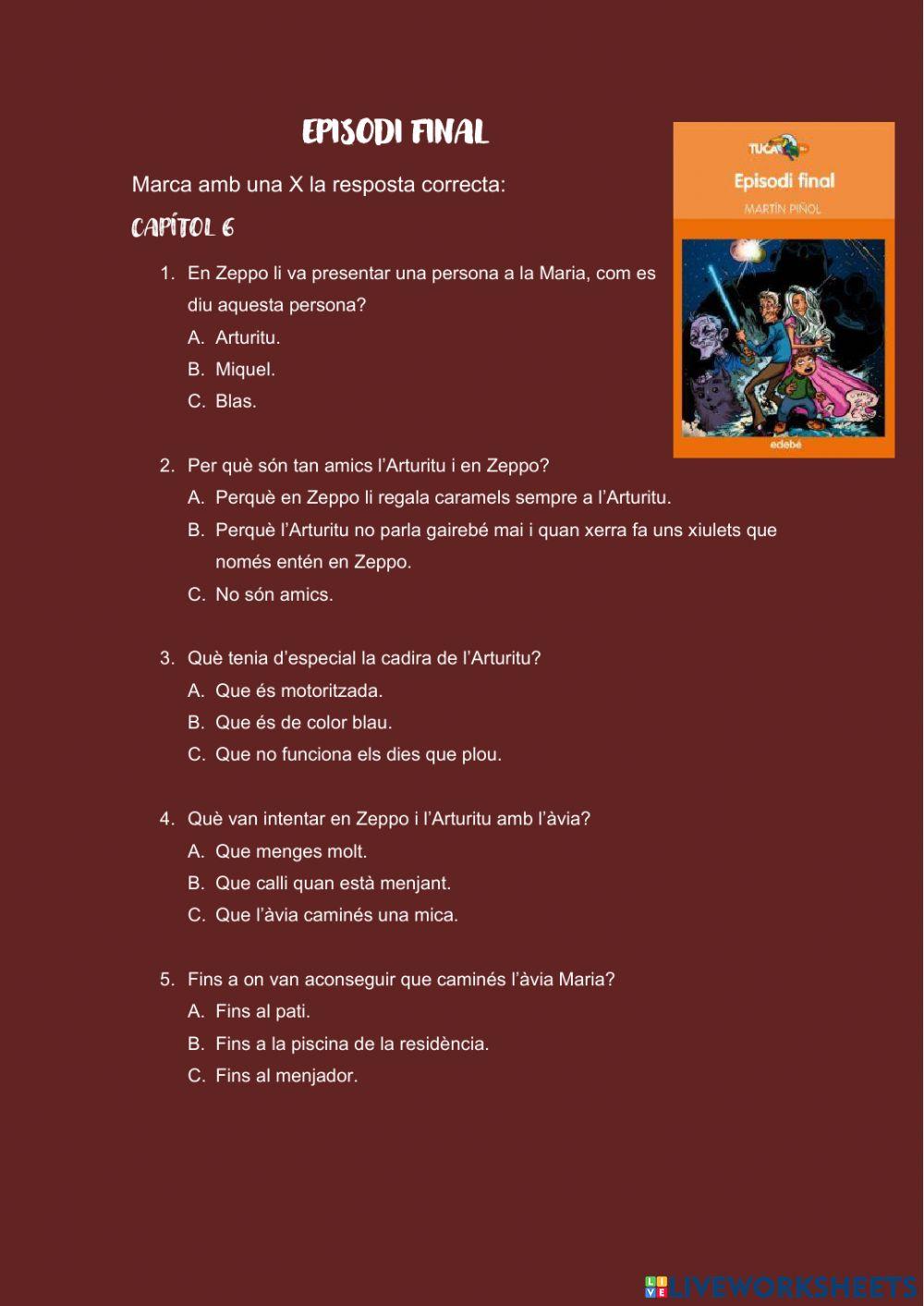 Episodi final (capítol 6)