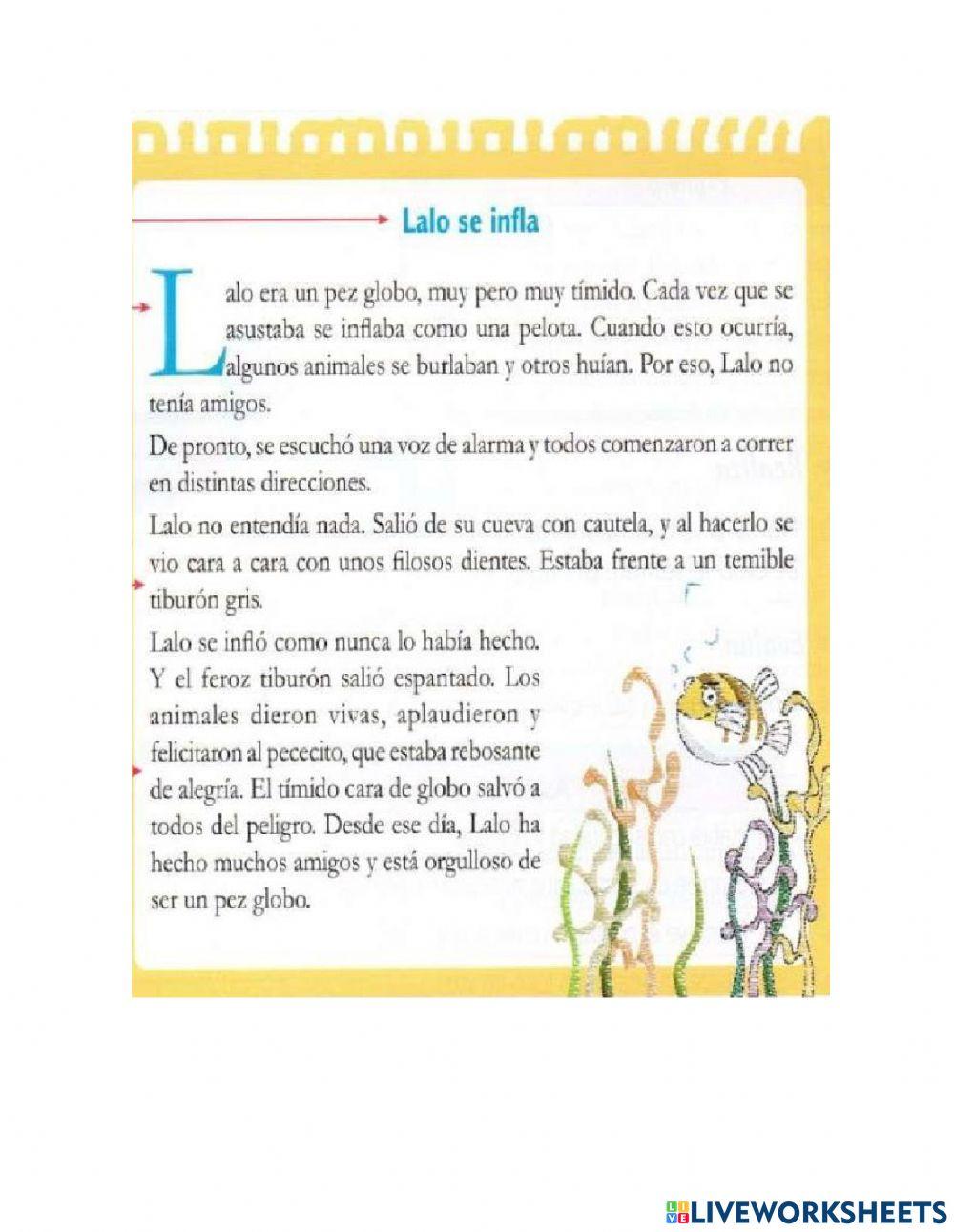 Partes de la narración