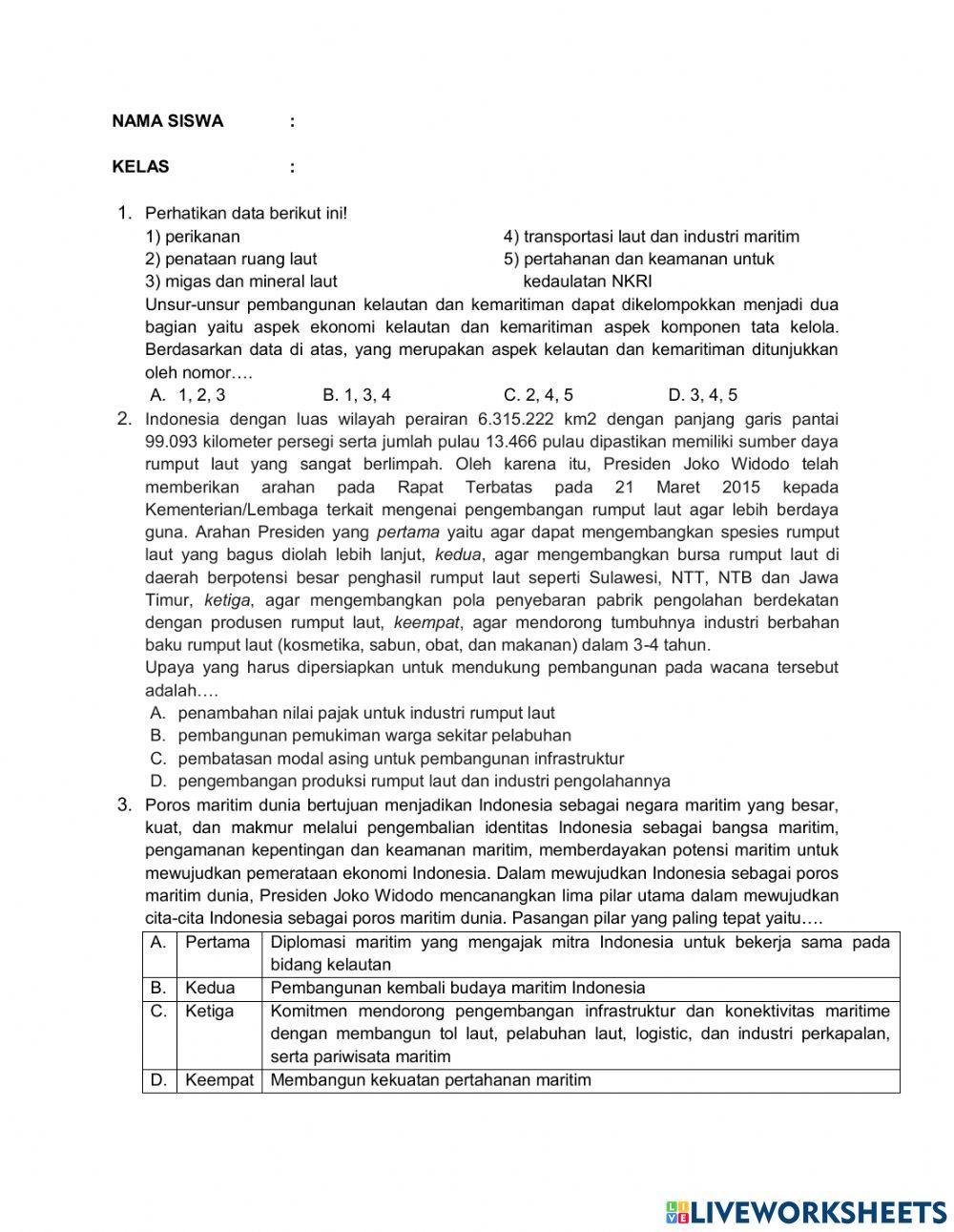 (ips 8) penguatan ekonomi maritim indonesia