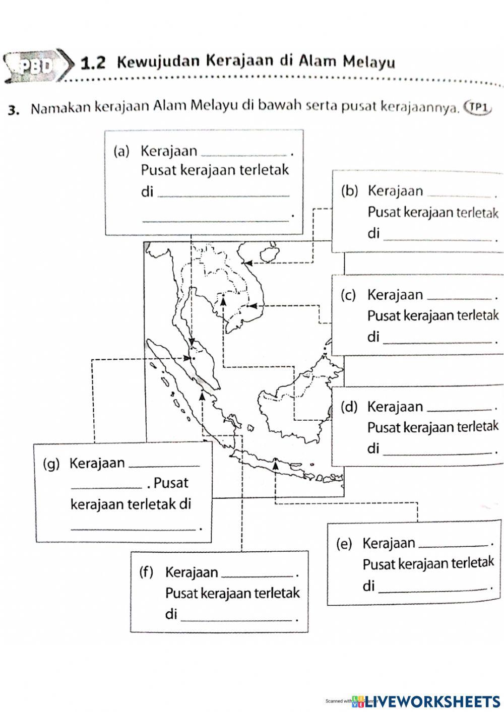 1.2 KEWUJUDAN KERAJAAN DI ALAM MELAYU