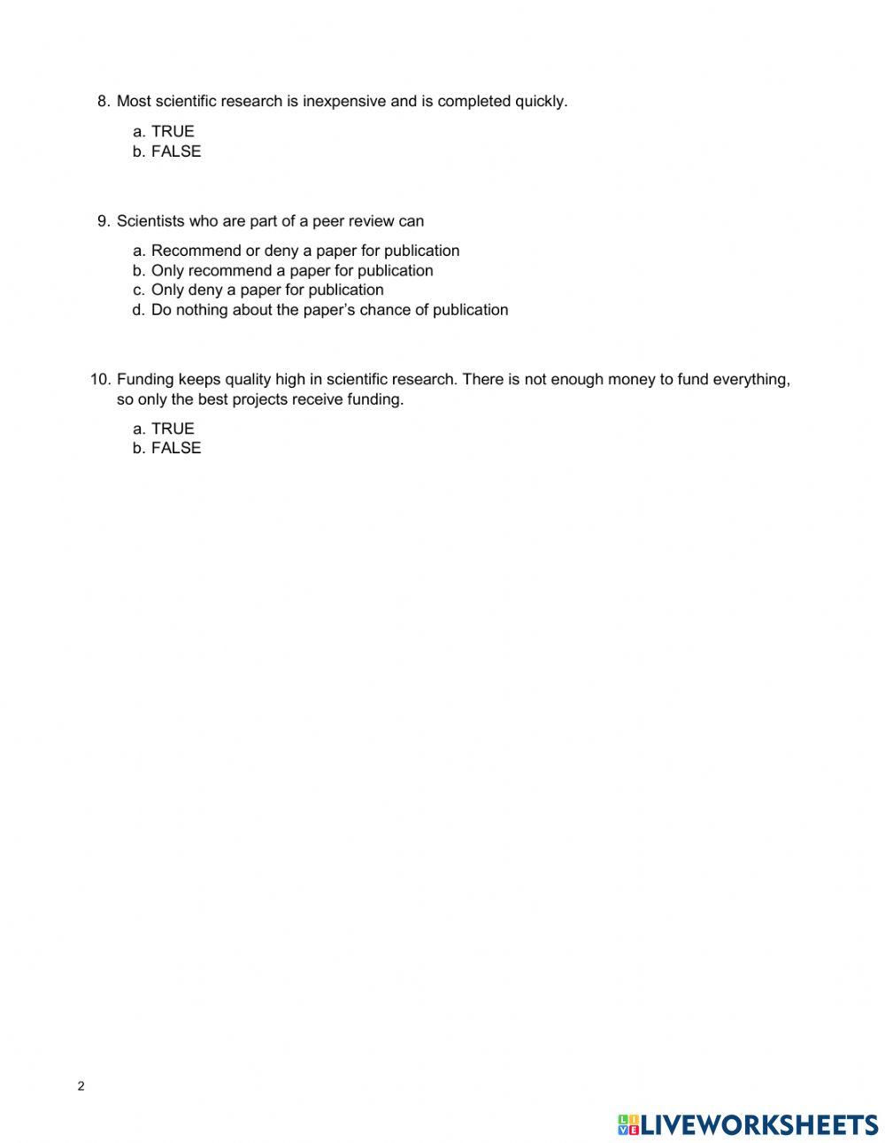 Scientific Community