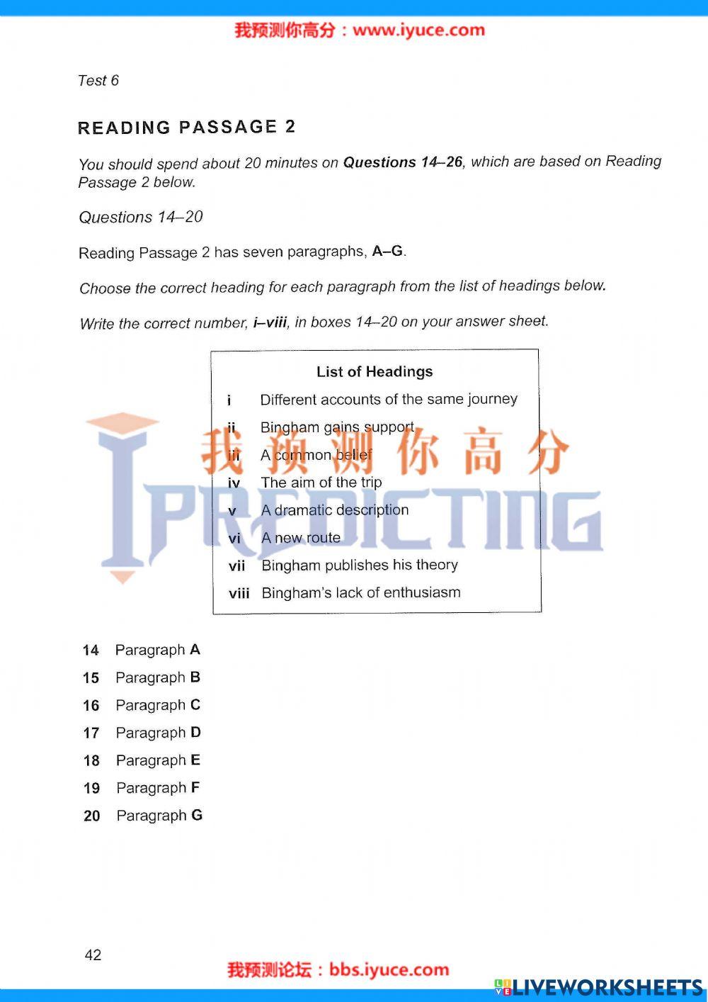 ielts-12-test-6-reading-passage-2-worksheet-live-worksheets