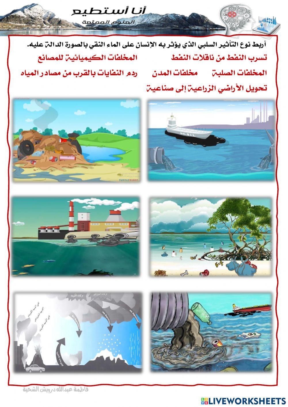 تأثير سلب على الماء