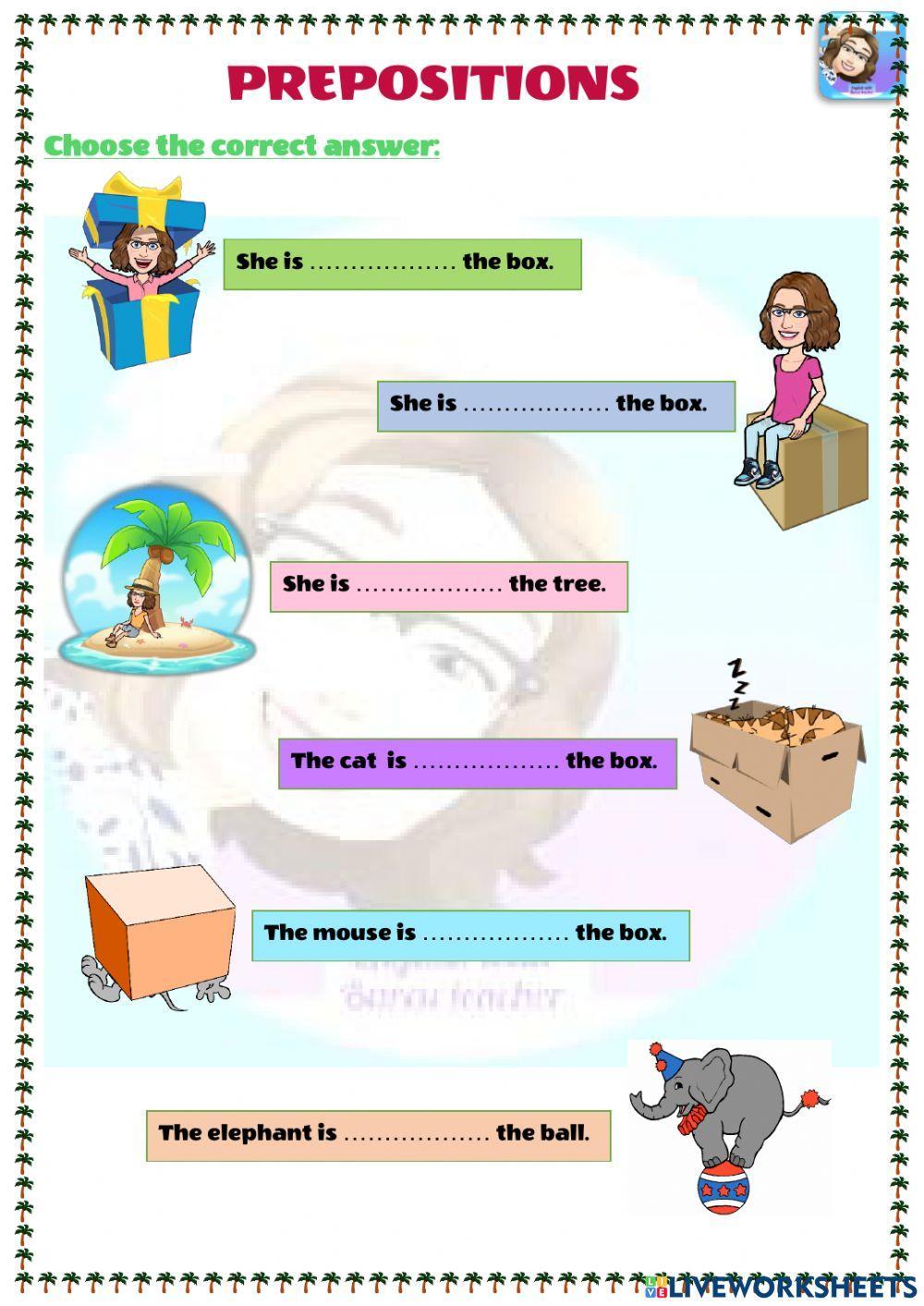 Grade 3-Unit 6-Prepositions