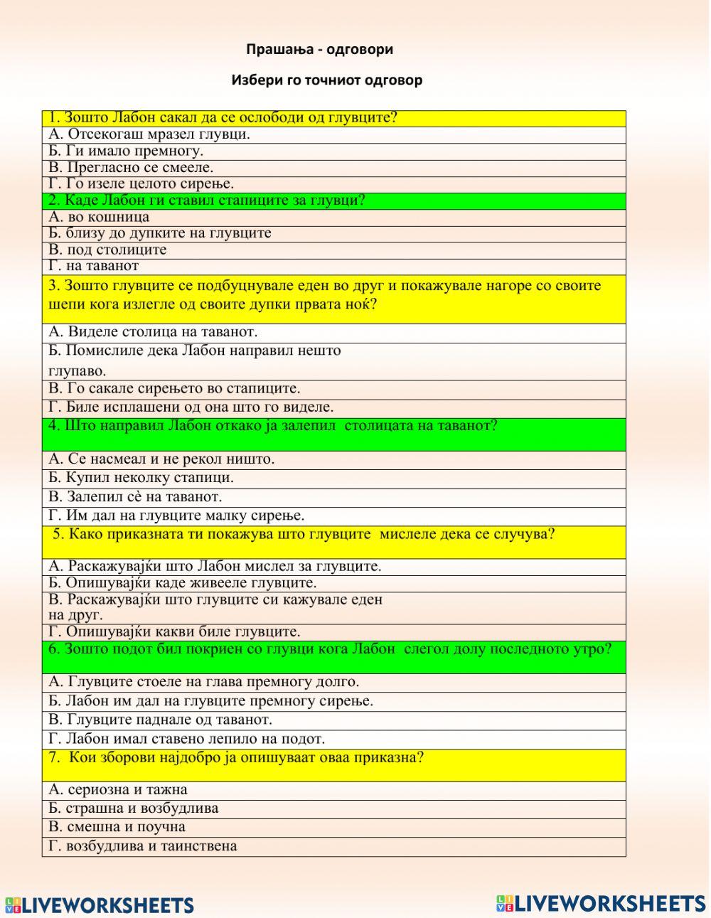 Глувците што стоеле на глава