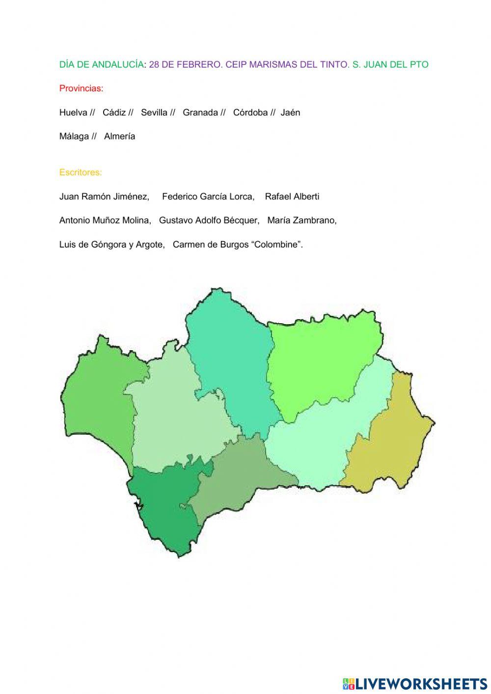 Día de Andalucía 28F 2021