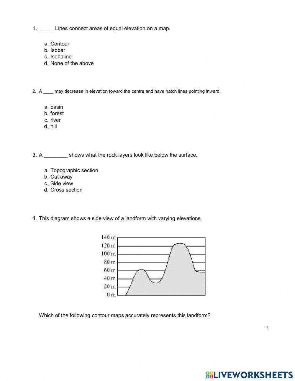 Topographic and Geologic Maps