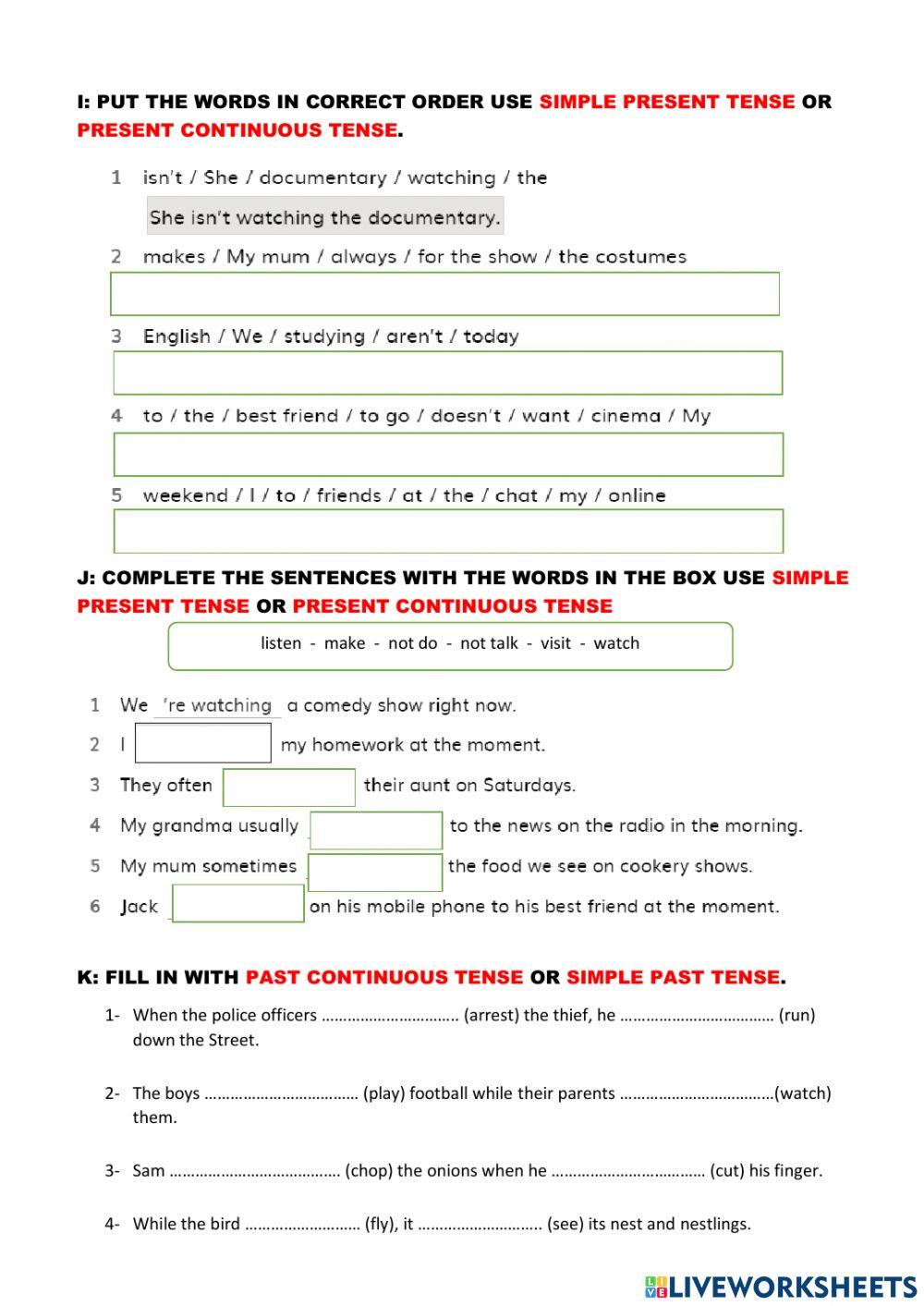 6th Grades Mid Term Revision
