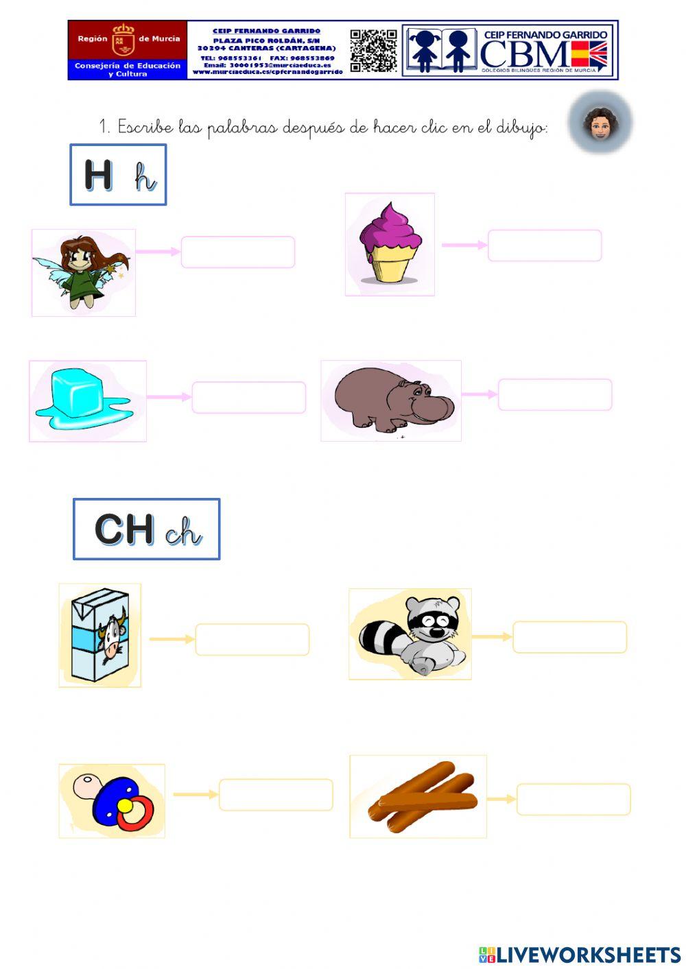 Discriminación Auditiva (H y CH)