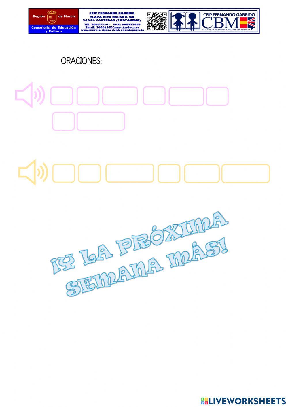 Discriminación Auditiva (H y CH)