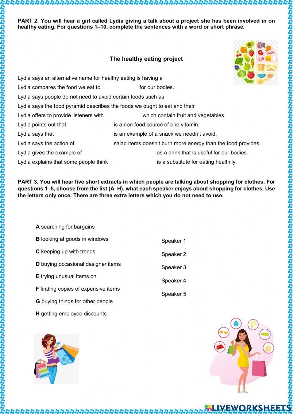 FCE listening test