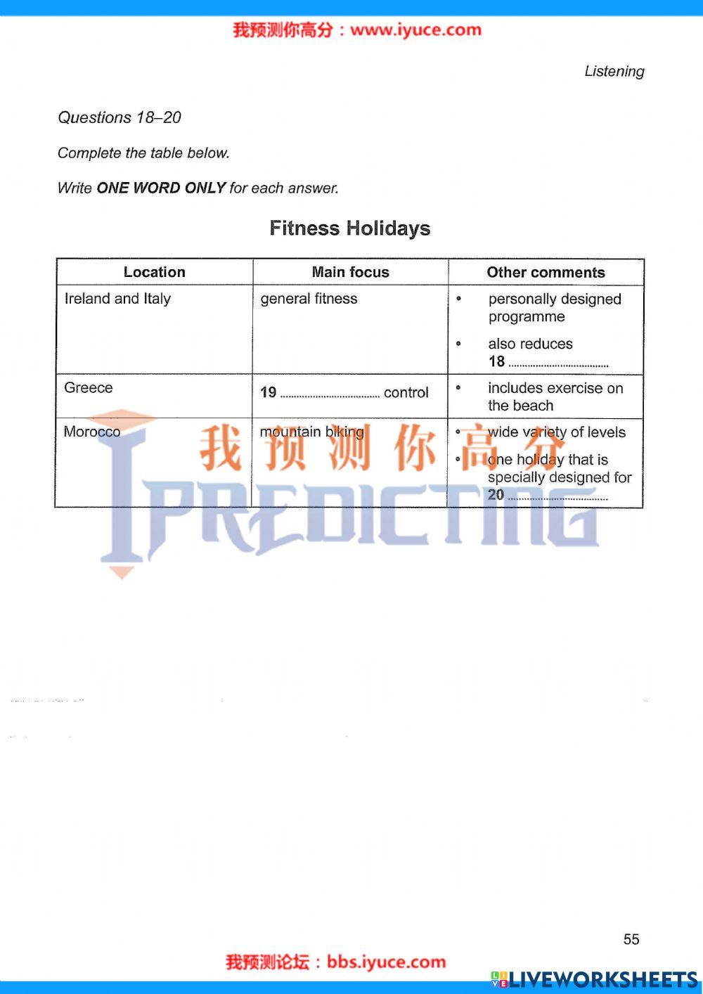 Ielts 12 - Test 7 - Listening