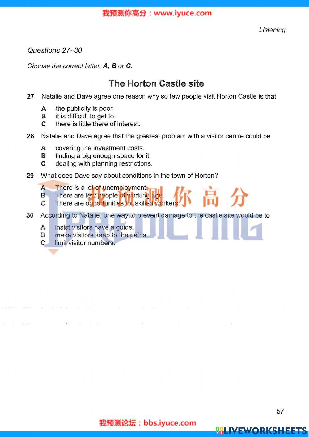 Ielts 12 - Test 7 - Listening